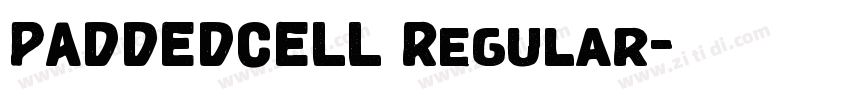 PADDEDCELL Regular字体转换 PADDEDCELL Regular字体转换